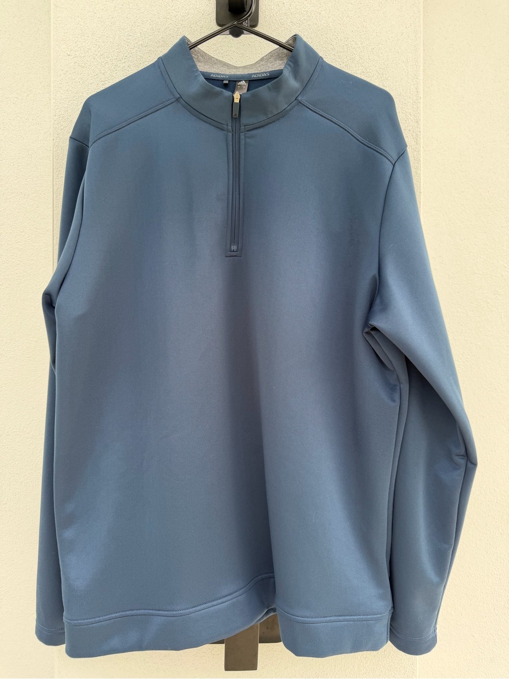 Adidas | Men’s Large Half-Zip Pullover Slate Blue Saddleback Golf Club